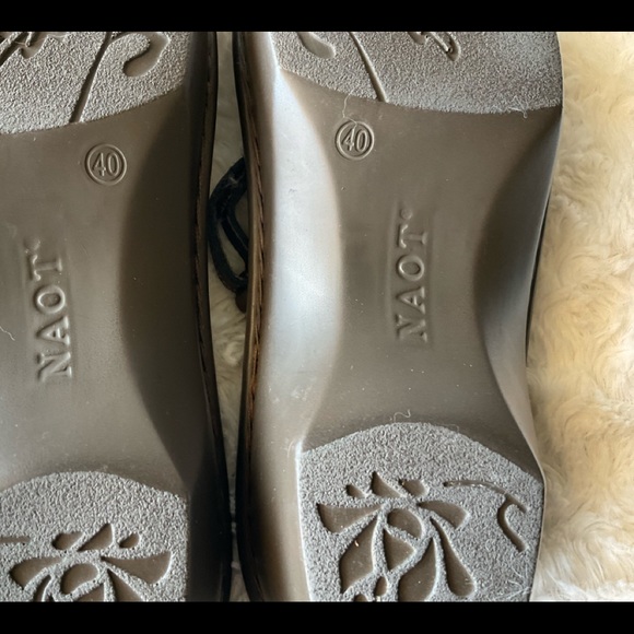 Naot Strappy Comfort Wedge Slide Sandals Size 40 - Picture 11 of 14